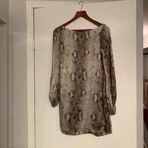 ZARA PYTHON DRESS
